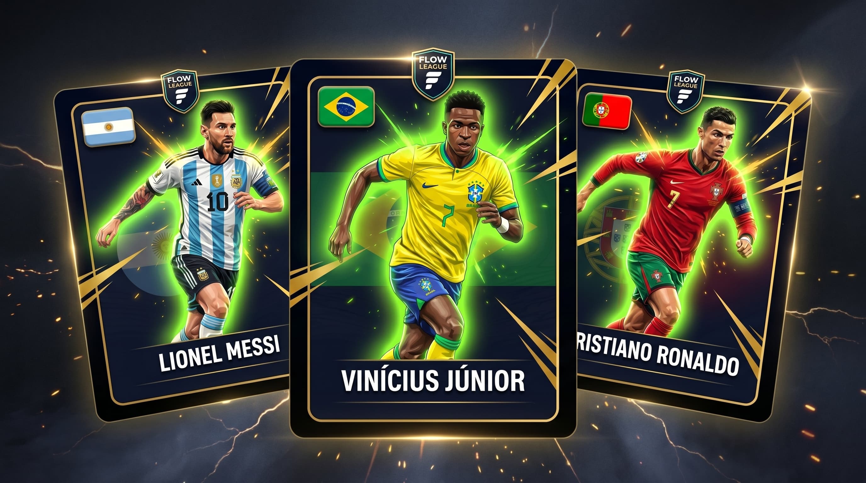 Cromos Lendários Flow League